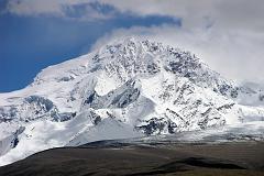 Shishapangma North 01 08 Shishapangma From North Base Camp Heres a closer view of the 14th highest mountain in the world, Shishapangma, as it poked briefly out of the monsoon clouds.